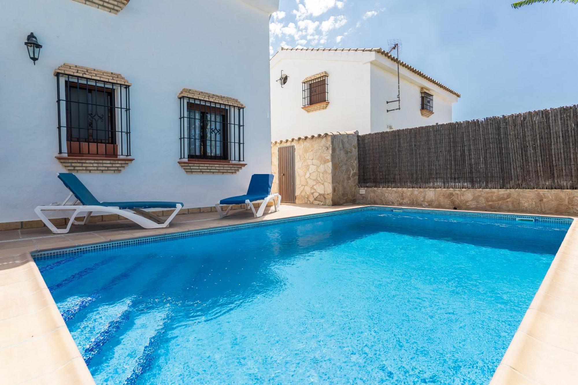 Entrecalas 4 Chalet Con Piscina Privada En Conil, Cala Aceite, Roche Viejo Conil De La Frontera Exterior foto